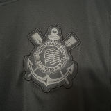 2024/25 Corinthians Away Black Kids Soccer Jersey