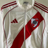 2025/26 River Plate White Windbreaker
