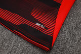2025 AC Red  Kids Sweater Tracksuit