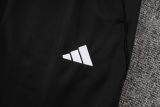 2025/26 M Utd Grey Purple POLO Sweater Tracksuit