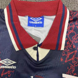 1994/95 AJ Away Retro Long Sleeve Soccer Jersey