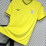 2024/25 Lazio Away Yellow Fans Soccer Jersey