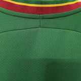 2002 Senegal Home Green Retro Soccer Jersey