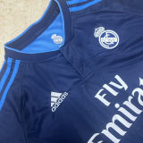 2015/16 RM Away Blue Retro Soccer Jersey