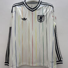 2026/27 Japan Away White Fans Long Sleeve Soccer Jersey