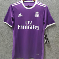 2016/17 RM Purple Away Retro Soccer Jersey