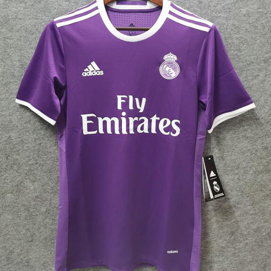 2016/17 RM Purple Away Retro Soccer Jersey
