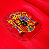 1994 Spain Home Red Retro Soccer Jersey