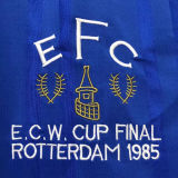 1985 Everton E.C.W CUP FINAL Retro Soccer Jersey