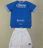 20224/25 Cruz Azul Home Blue Kids Soccer Jersey