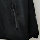 2025 Nk~ Black Windbreaker