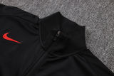 2026/27 PSG Black Kids Jacket Tracksuit