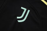 2025/26 JUV Black Kids Jacket Tracksuit