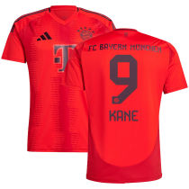 KANE # 9 BFC Home Red Fans Soccer Jersey 2024/25