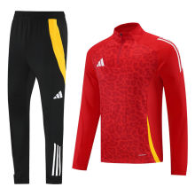 2025 Ad~ Red Sweater Tracksuit