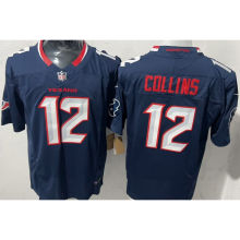 COLLINS #12 Men's Houston Texans NFL Jersey 德州人    (3代）