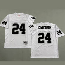 WOODSON #24 Men's Las Vegas Raiders Retro NFL Jersey 突袭者