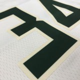 2021 Bucks Antetokounmpo #34 White NBA Jerseys Hot Pressed