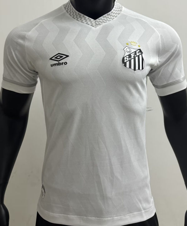 2025/26 Santos Home White Player Version Soccer Jersey