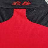 2007/08 AC Milan Home Long Sleeve Retro Jersey