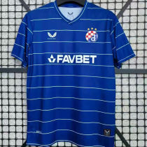2025/26 Dinamo Zagreb Home Blue Fans Soccer Jersey   萨格勒布迪纳摩
