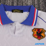 1998 Japan  Away White Retro Kids Soccer Jersey