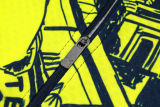 2025 Man City Fluorescent Green Sweater Tracksuit 喷墨