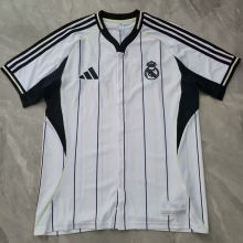 2025/26 RM White Retro Style T-Shirt