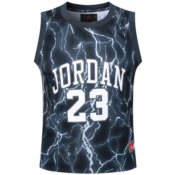 #23 AJ11 Jordan Casual Vest Jersey  闪电黑