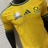 2026/27 South Africa Home Yellow Plyaer Version Soccer Jersey