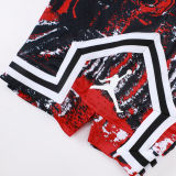 C2528 Jordan Casual Short Pants 夕阳红