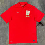 2013 England 150th Anniversary Red Retro Soccer Jersey