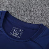 2025 Flamengo Sapphire Blue Vest Training Jersey(A Set)