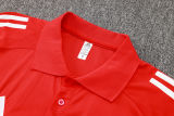 2025  M Utd Red POLO Training Tracksuit