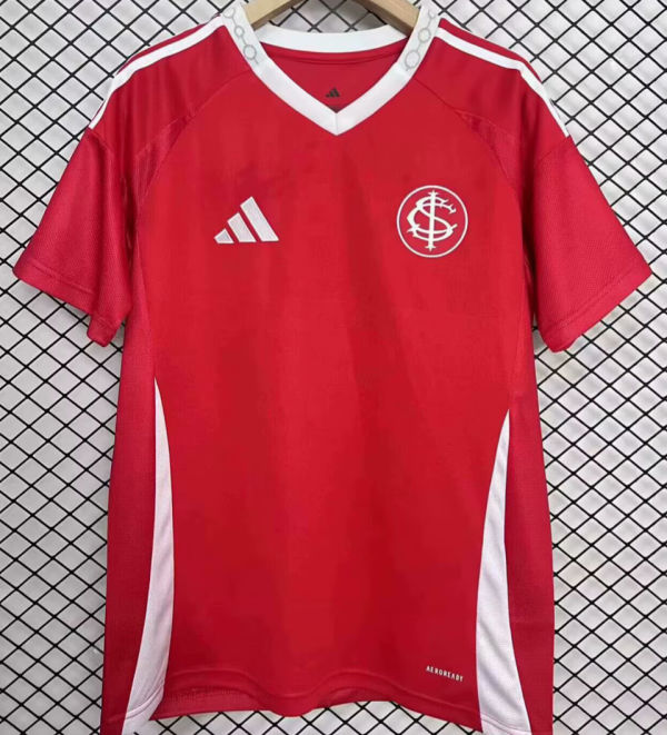 2025/26 Internacional Home Red Fans Soccer Jersey