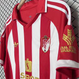 2026/27 Granada Red Retro Style Soccer Jersey