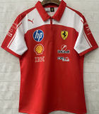2026 Ferrari Red F1 POLO Team T-Shirt 有领
