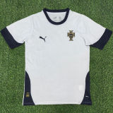 2025 Portugal White Training Fans Soccer Jersey