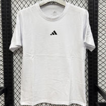 2026/27 AD White Casual Pure Cotton T-Shirt   T284 AD中间