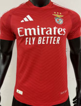 2024/25 Benfica Home Red Player  Version Soccer Jersey