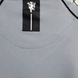 2007/08 M Utd Gray Goalkeeper Retro Soccer Jersey