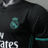2017/18 RM Away Black Retro Player Version Soccer Jersey 球员版