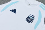 2026/27 Argentina White Vest Training Jersey (A Set)