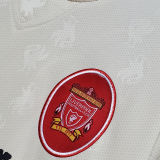 1996/97 LFC Away White Retro Soccer Jersey