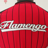 2025/26 Flamengo Red Baseball Player Version T-Shirt  硅胶版