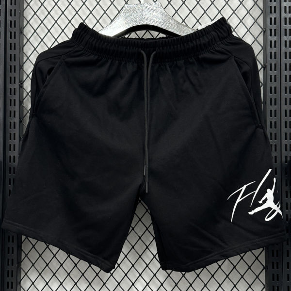 2025 Jordan Black Pure Cotton Fabric Casual Short Pants M16