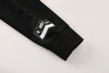 2025/26 JUV Black Hoody Zipper Jacket Windbreaker