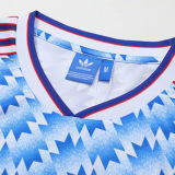 1990/92 M Utd Away Long Sleeve Retro Soccer Jersey