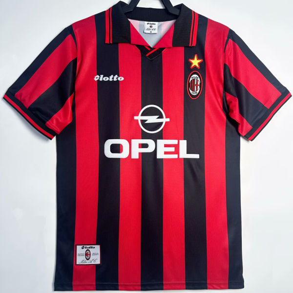 1997/98 AC Milan Home Retro Soccer Jersey