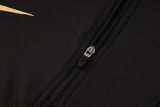 2024/25 PSG Black Kids Sweater Tracksuit